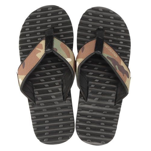 Nuprol Tactical Flip Flops Black Multicam