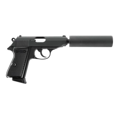 Umarex Walther PPK/S Gas Blowback Pistol with Silencer Kit | Tactical ...