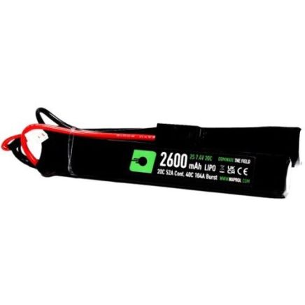 7.4V 2600mAH 20C Crane Stock LiPO