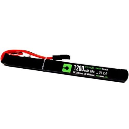 1200MAH 11.1V 20C LiPo Slim Stick Type