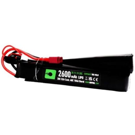 Nuprol 11.1v 2600mAh 20C Li-Po Nunchuck Battery - Deans Connector