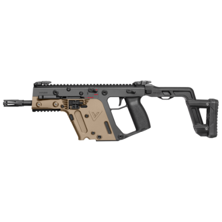 Krytac KRISS Vector V2 Folding Stock AEG - Black/Tan - PRE-ORDER