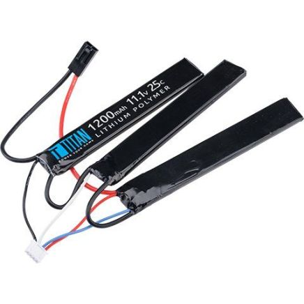 Titan LiPo 1200mAh 25C Triple T-Plug (Deans)