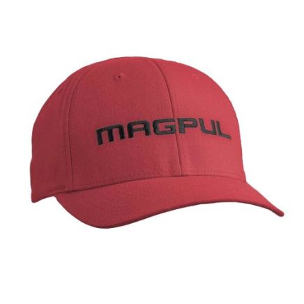 Magpul Wordmark Stetch Fit Cap - Cardinal Red