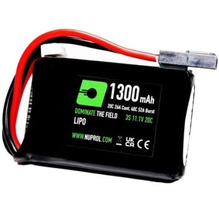 Nuprol Power 1300mAh 11.1v 20C PEQ Micro LiPo Battery