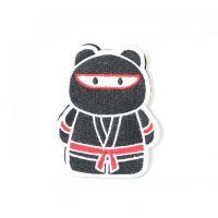 Epik Panda Ninja Patch - Black / Red