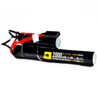 Nuprol 11.1v 2000mAh 15C LI-Ion Nunchuck Battery - Mini Tamiya Connector