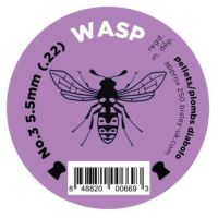 Wasp No3 Purple .22 (5.5mm) Airgun Pellets Tin of 250