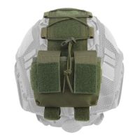 Nuprol Hook & Loop Helmet Pouch - Green